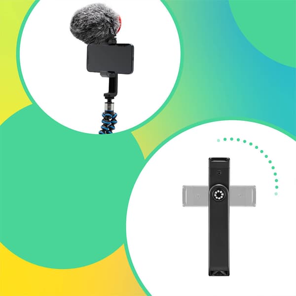 Älypuhelimen GorillaPod Go 500 ja GripTight 360 -telinesarja, sininen