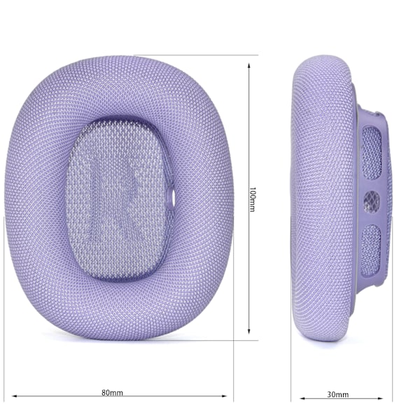 Korvatyynyt Apple AirPods Maxille, 2 kpl pakkaus Violetti