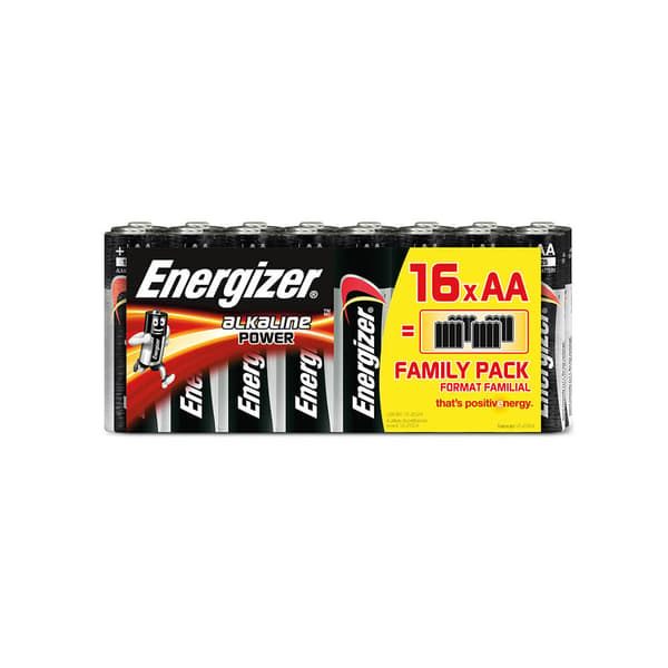 AA/LR6 Alkaline Power  Batteri 16-pack