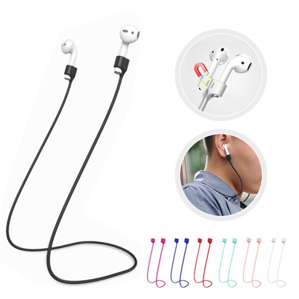 Magnetisk Rem för AirPods 2, AirPods Pro 2/3 Svart