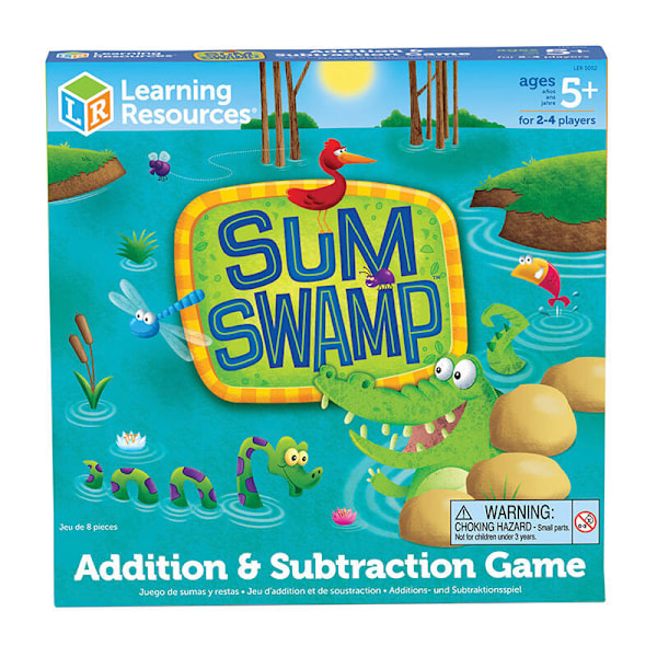 Summa Swamp Addition & Subtraktion Game Learning Resources LER 5052