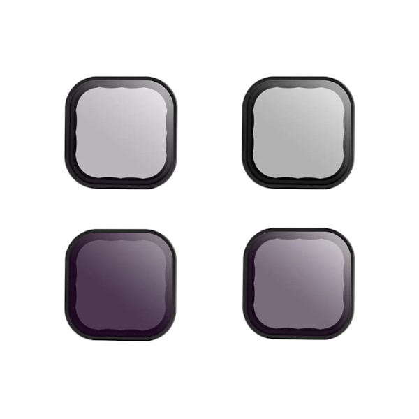 Objektivfiltersæt CPL+ND 8/16/32 Telesin til GoPro Hero 9 / Hero 10 / Hero 11 / Hero 12 (GP-FLT-903)