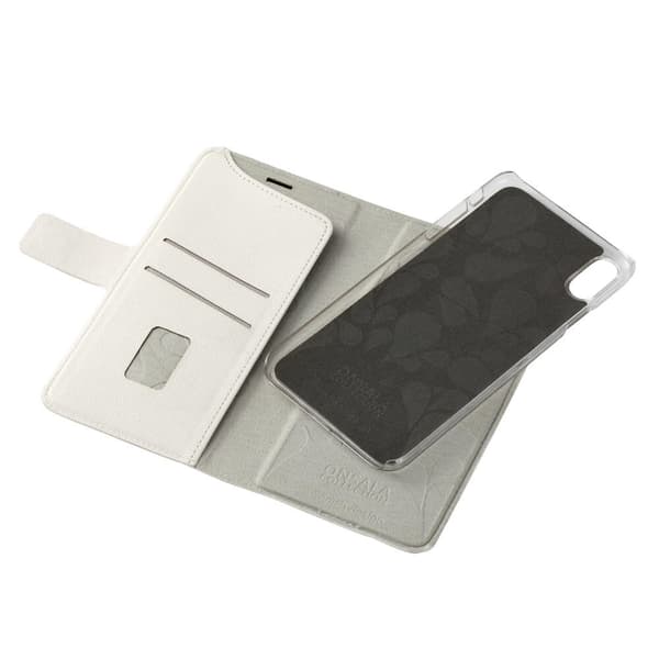 Mobilfodral Saffiano White - iPhone XS Max