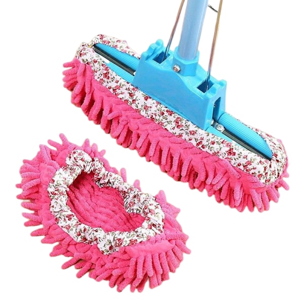 Moppitossut lattianpuhdistukseen 1 pari Pink Pink
