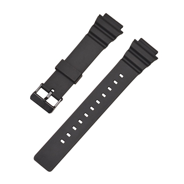 TPU-ranneke Casio LRW-200H -kellolle Musta