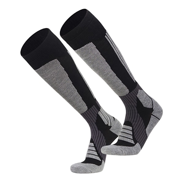 Merino Wool Blend Strumpor - Svart - One Size