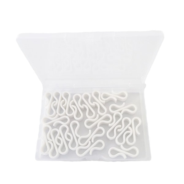 50 Pack jouluvaloklipsiä ulkokäyttöön Valkoinen