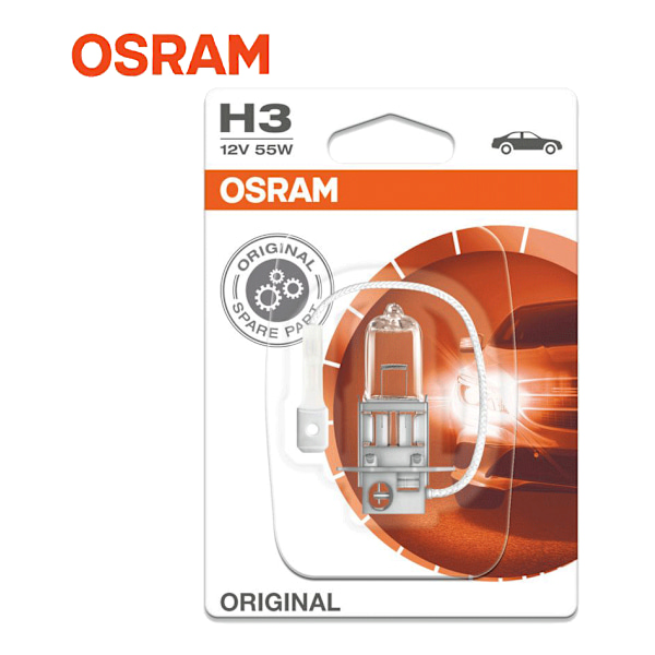 Automotive ORIGINAL H3 1-pc headlight bulb
