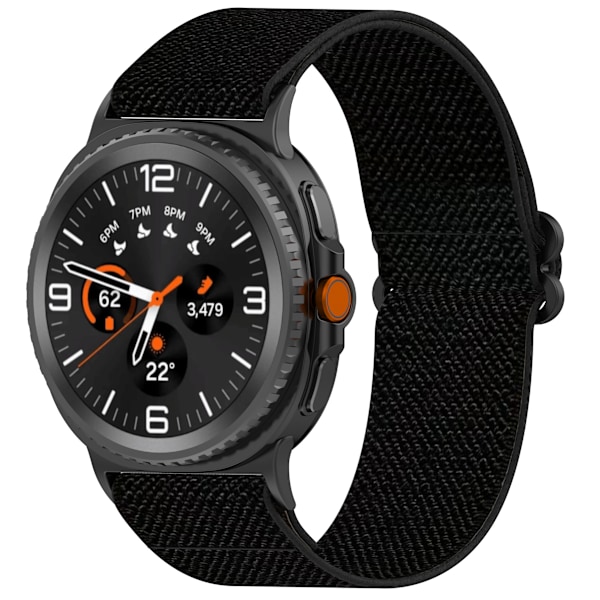 Samsung Galaxy Watch8 -sarjan ranneke Musta