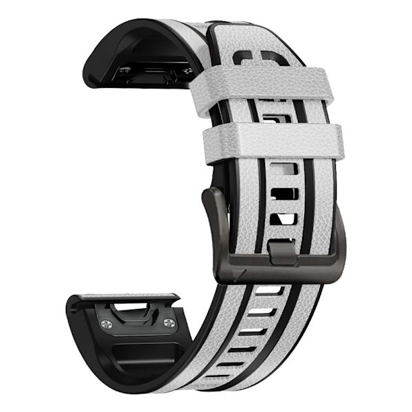TPU klockarmband för Garmin Fenix7/6/5 22mm Vit