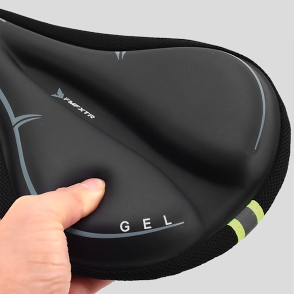 Memory Foam Överdrag för Cykelsäte Grå