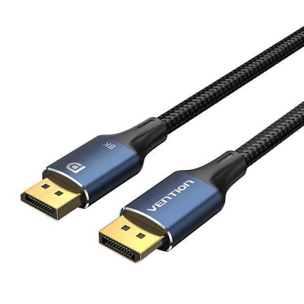DisplayPort 1.4-kabelventilation HCELJ 5m, 8K 60Hz/ 4K 120Hz (blå)
