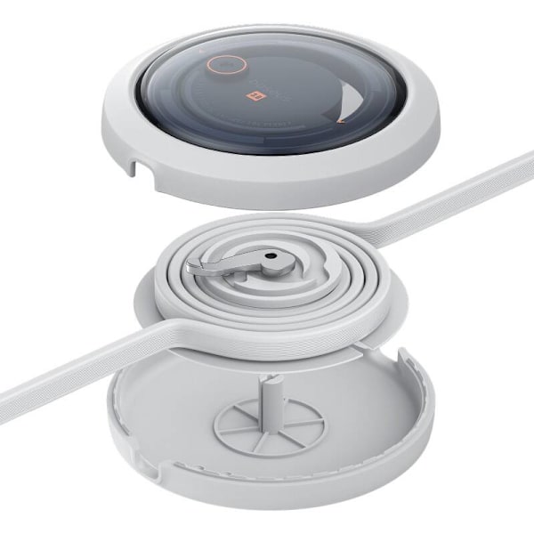 Pikalatauskaapeli 3in1 Baseus Free2Draw USB-C USB-C/Lightning/Micro 100W, 1,1m (valkoinen)