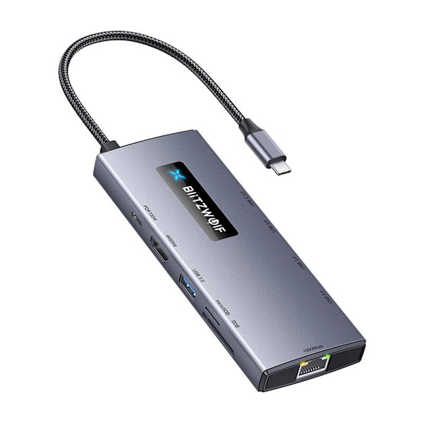 Adapteri 10in1 HUB Blitzwolf BW-NEW TH8