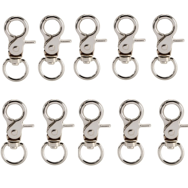 Krabblås - 10-pack Silver