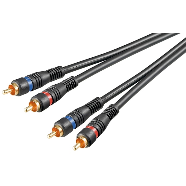 RCA Stereoanslutningskabel