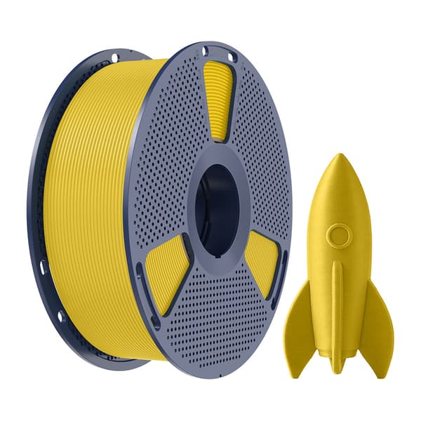 Sunlu PLA High-Speed-filament i gul til hurtig 3D-printning, model PLA H-S Y