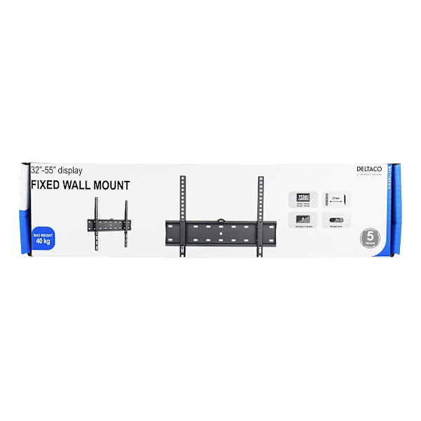 Fixed wall mount for TV/screen, 32-55 ", max 40kg, VESA 200x