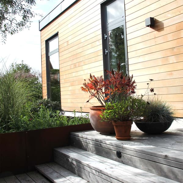 Zenit Væg/terrasse armatur Sort
