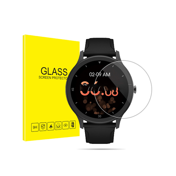 TicWatch GTK näytönsuoja [2 kpl] - karkaistu HD-lasi pyöristetyillä reunoilla