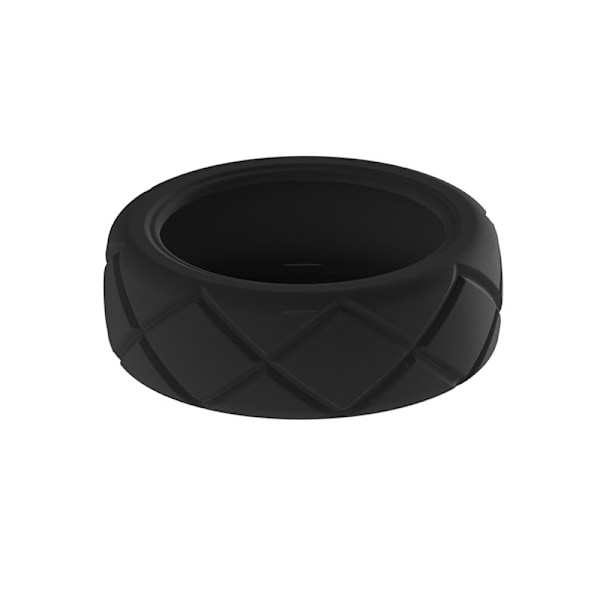 Ringskydd till Oura Ring Gen 3 - Transparent silikonskydd till smartring Svart S