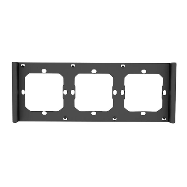 Ram för strömbrytare M5 80 trippel 3-faldig SONOFF M5-3C-80-F (grafit/svart)