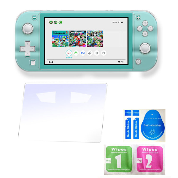 Switch Lite kristallinkirkas suojakotelopaketti