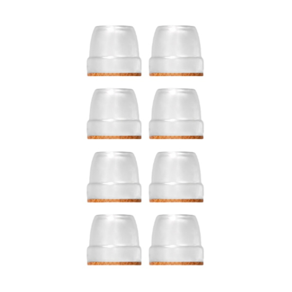 Runda Stolsbensskydd (8-pack) Transparent L