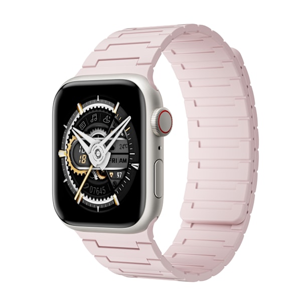 Magnetisk løkkerem til Apple Watch (42/44/45/49 mm) - EU-patent Lyserød
