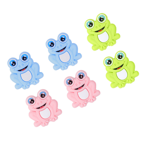 Stickningsspetskydd i silikon (6-pack, blandade storlekar) Modell 3