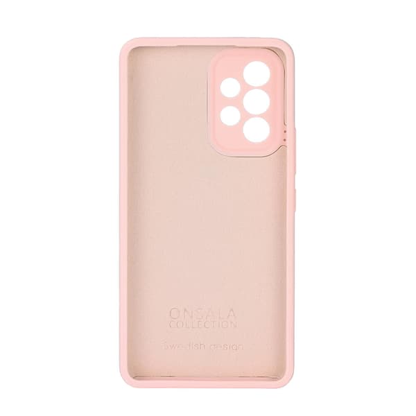 Mobilskal Silikon Chalk Pink - Samsung A53