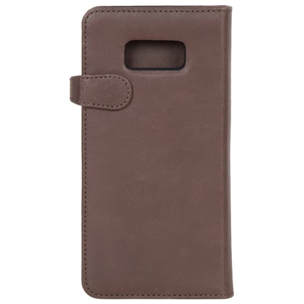 Wallet Læder Samsung S8 Plus Brun