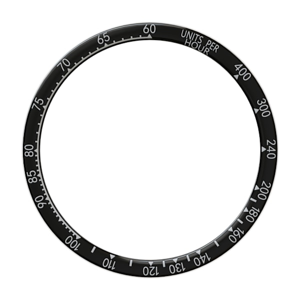 Mustavalkoinen kehys Fenix 8:lle (51 mm) - Värikäs versio