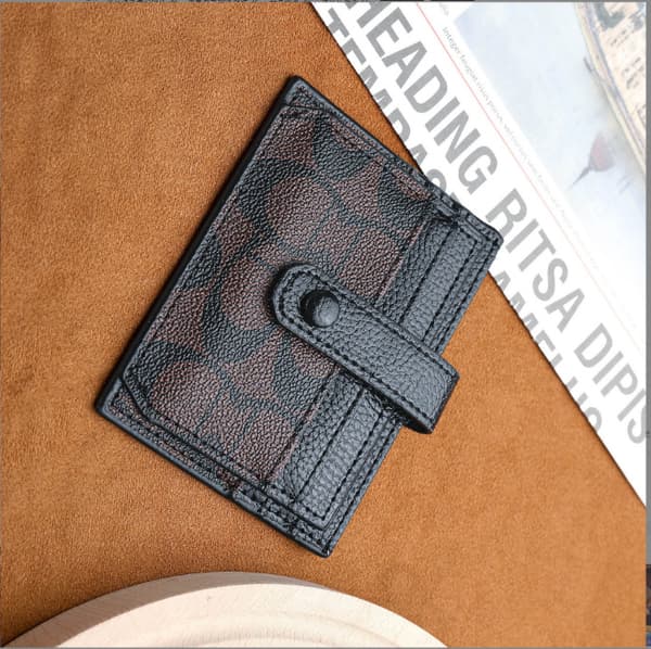 Kortholder til kvinder med flere kortpladser Black Black