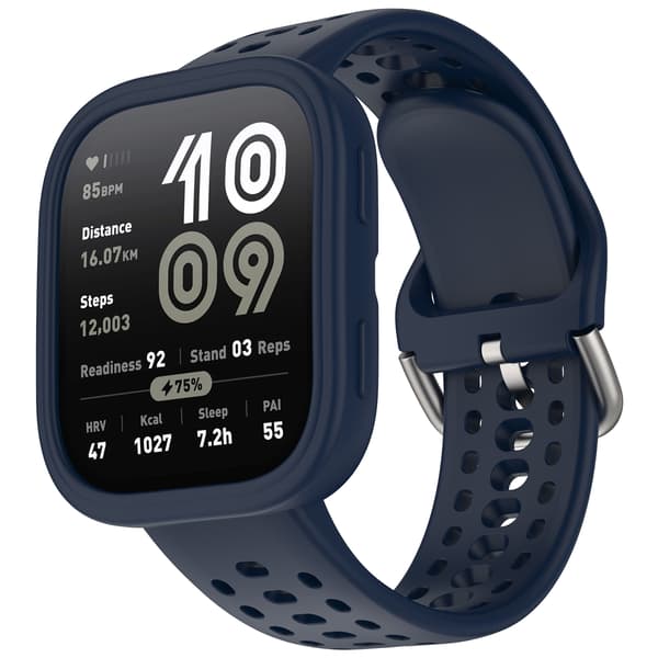 Silikone-etui til Amazfit Bip 6 (A2435) Blue Blue