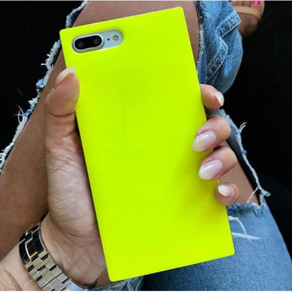 IDECOZ Mobilskal Neon Gul iPhone 8 PLUS/7 PLUS