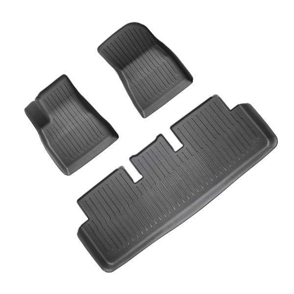 2023-2024 Tesla Model 3 Formsprutade golvmattor Left Hand Drive