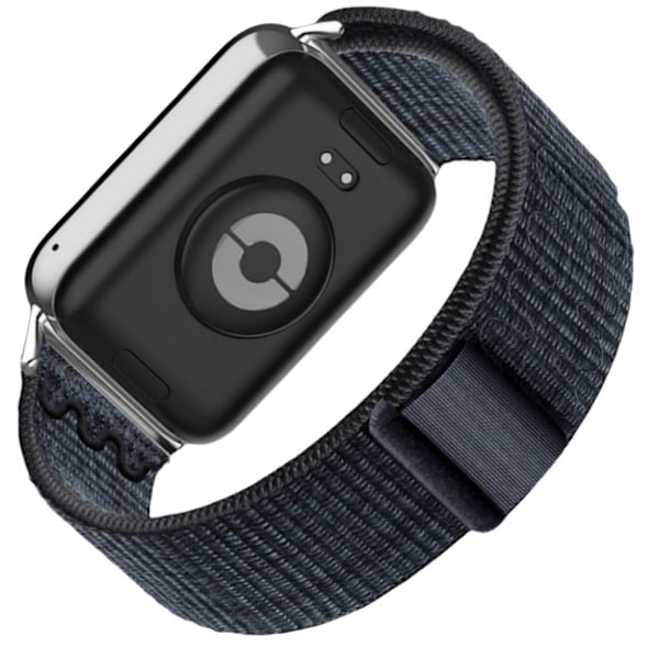 Alpine Loop flätad nylon klockarmband för Xiaomi 9 Pro / 8 Pro Svart + Blå