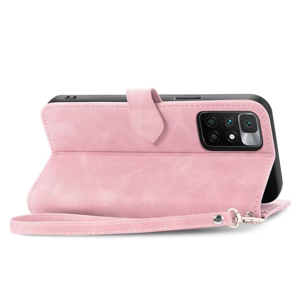 Monitoiminen lompakkokotelo Xiaomille - Vaaleanpunainen Model 1