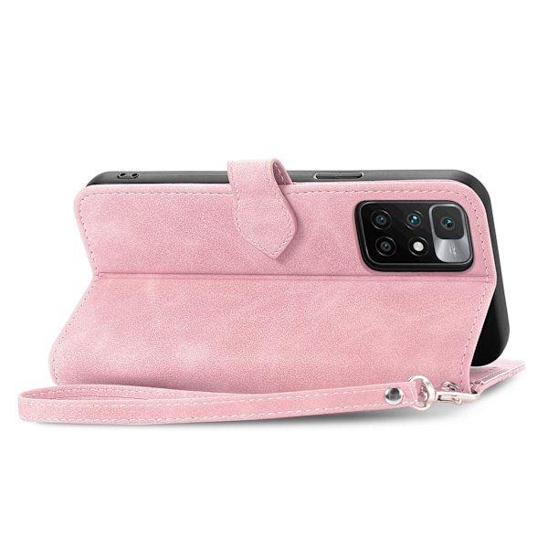Multifunktionellt plånboksfodral för Xiaomi - Rosa Model 1
