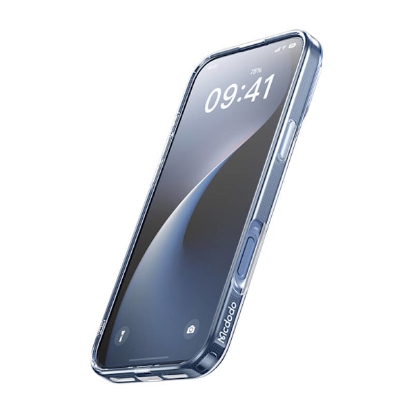 McDodo PC-4923 magneettikuori iPhone 16 Pro Maxille (läpinäkyvä)