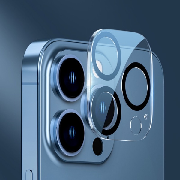 Kameraskydd linsskydd härdat glas transparent 6-pack  iPhone 13