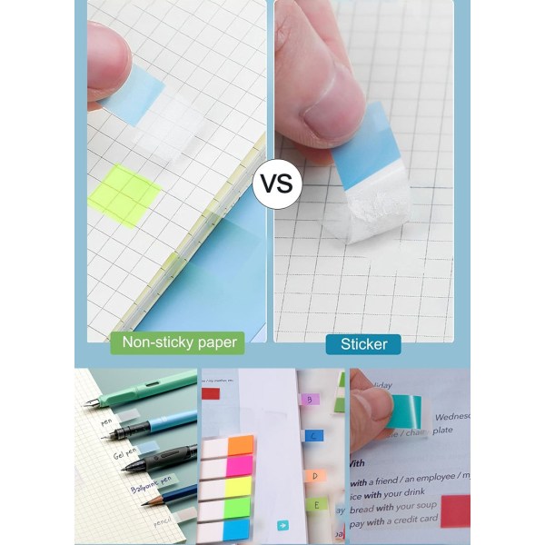 Sticky Notes, Mini Text Highlighter Strips