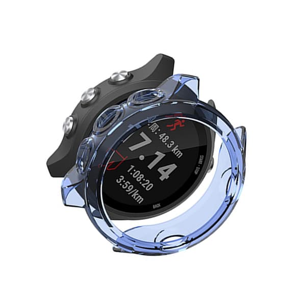 Kompatibelt med Garmin Forerunner stilfullt skyddsfodral Blue Blue