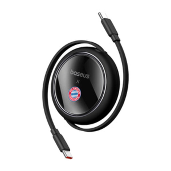 Baseus USB-C til USB-C 100W ladekabel (sort) Bayern Edition