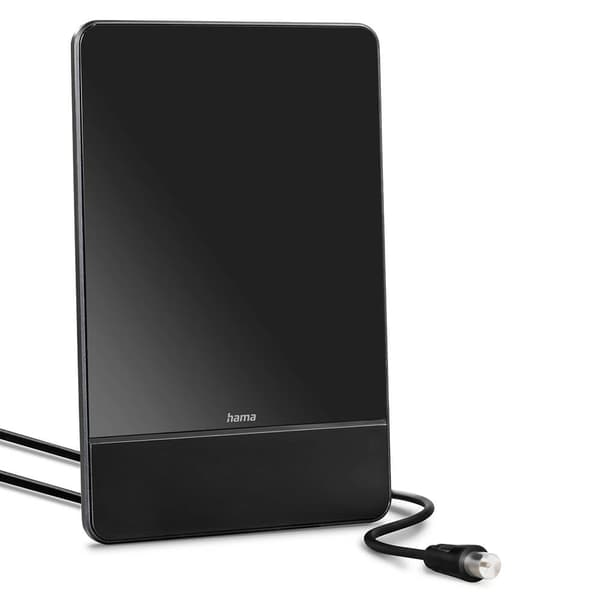 Inomhusantenn Pro 45 DAB+/DAB/DVB-T2/FM Flat Svart