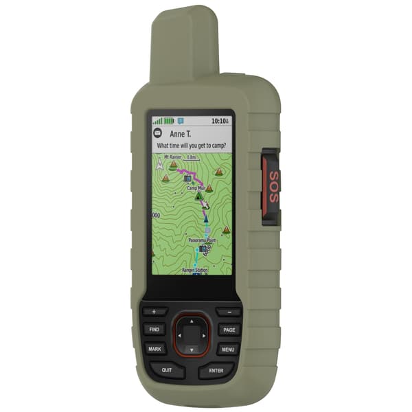 Silikone-etui til Garmin GPSMAP 66i 67i Green Green