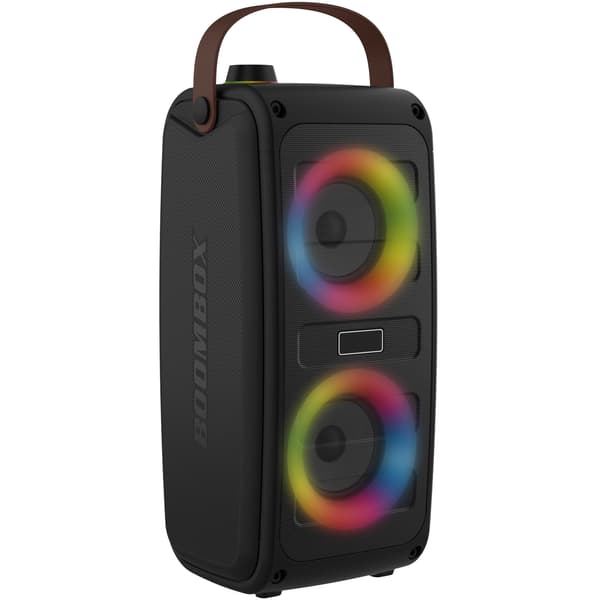 Bærbar Bluetooth-højttaler 2x5W LED-lys BTV-230