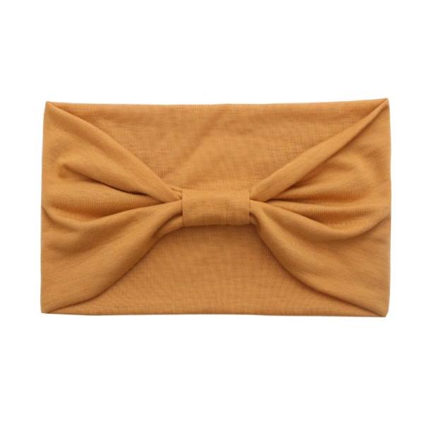 Blødt hårbånd Running Yoga Turban hårbånd 5-delt Blue + apricot + bean paste + dark g