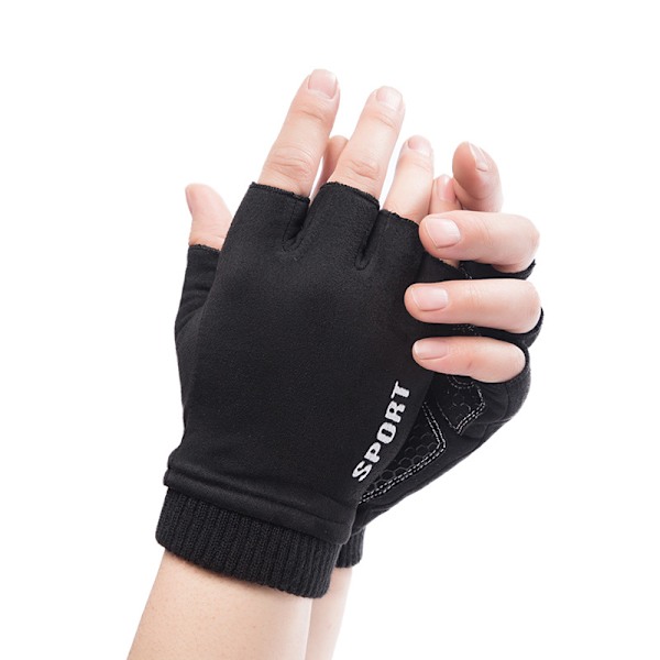 Vinter cykelhandsker med termisk funktion Sort